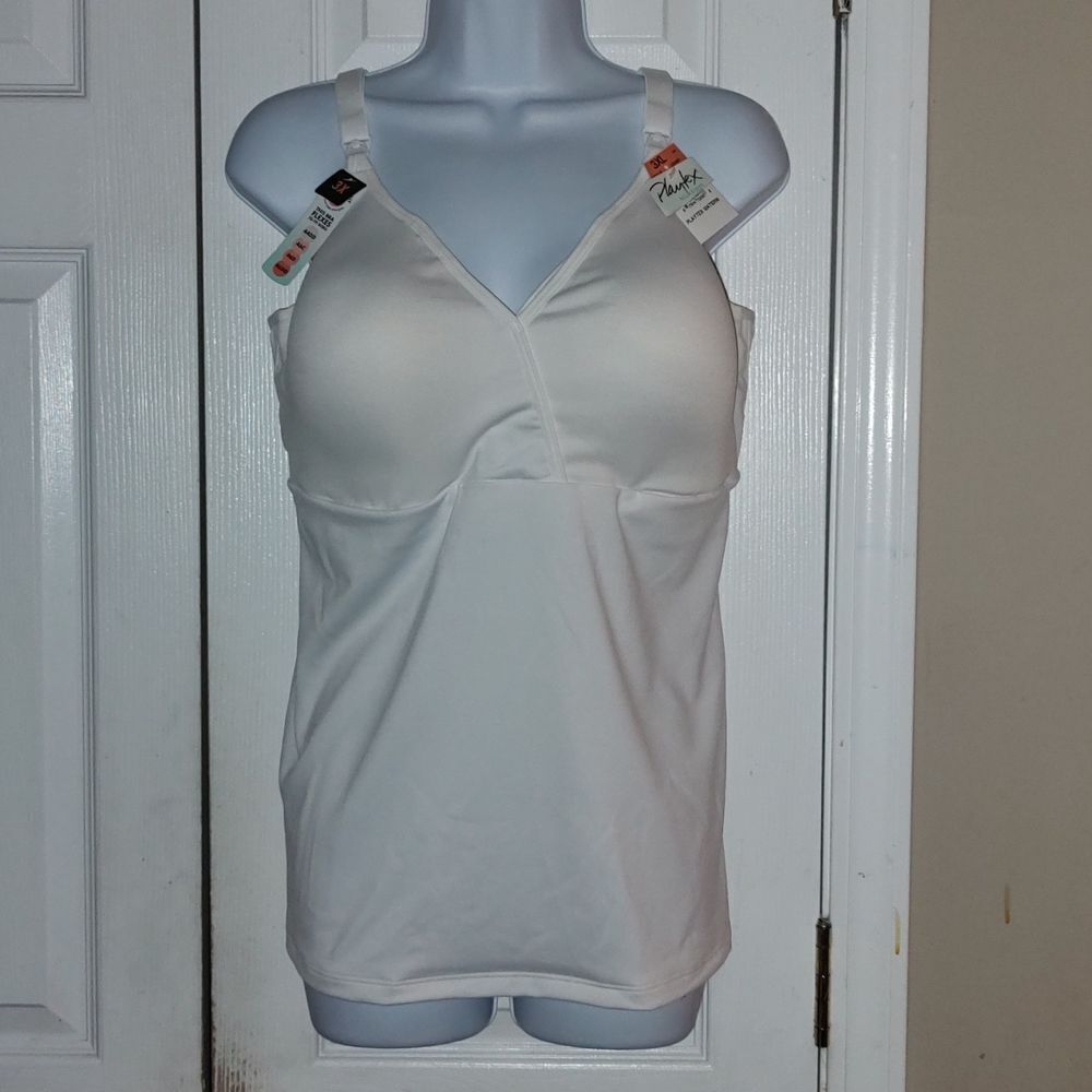 Playtex Maternity Women's Nursing Camisole with Built-in-Bra  Sz 3X